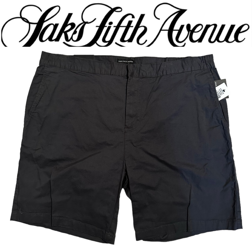Saks Fifth Avenue Shorts Charcoal Size XL New With Tags